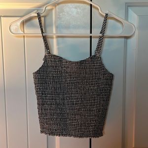 John Galt gingham tank top, one size